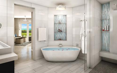 BTC Seaside One Bedroom Concierge Villa Suite Bathroom